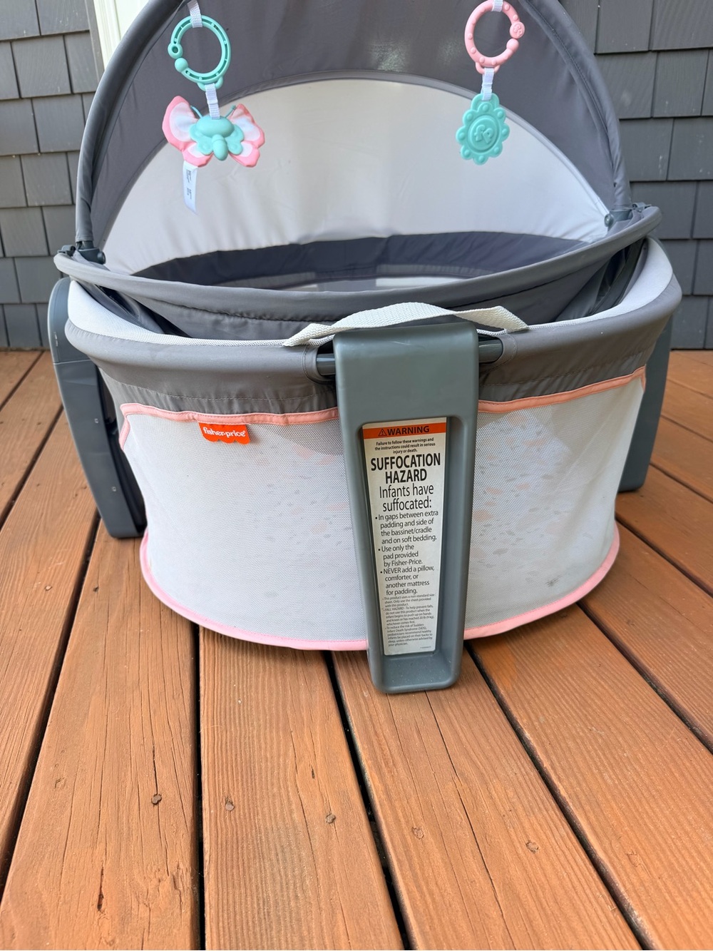 Fisher-Price On-the-Go Infant Dome Portable Bassinet - Picture 6 of 9